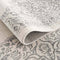 The Rugs Grey Vintage Design Living Room Rug