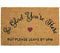 Premier Housewares So Glad You're Here Doormat