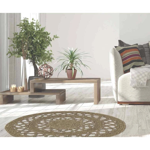 Likewise Rugs & Matting Seagrass Circle Rug