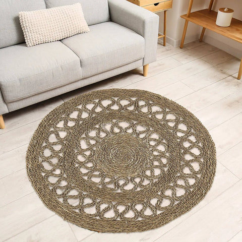 Likewise Rugs & Matting Seagrass Circle Rug