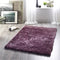 Origins Glamour Shimmer Blush Ridged Shaggy Rug 120x170cm Pink