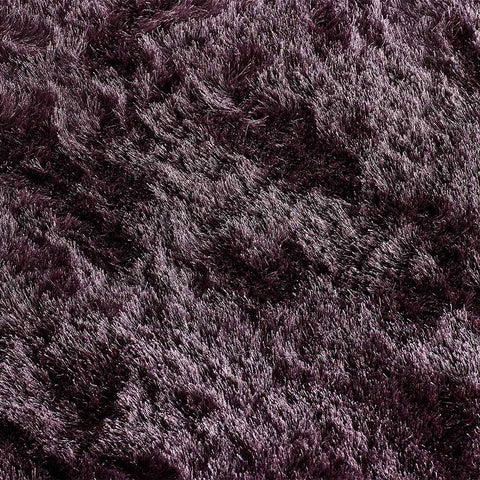 Origins Glamour Shimmer Blush Ridged Shaggy Rug 120x170cm Pink