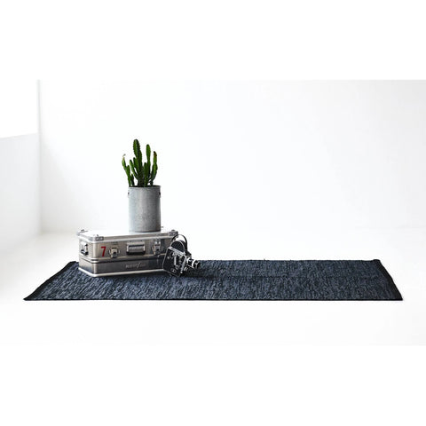 Scandinavian Design Solid Leather Rug