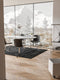 Scandinavian Design Solid Leather Rug