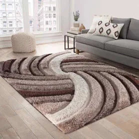 Serdim Rugs California Swirl Shaggy Rugs