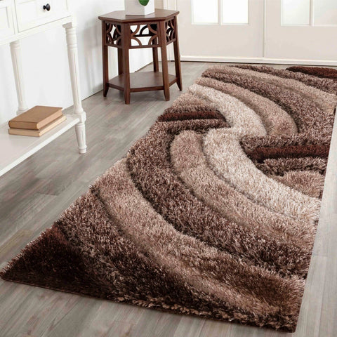 Serdim Rugs California Swirl Shaggy Rugs