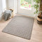 Dunelm Marvel Geo Hard-Wearing Washable Utility Mat