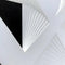 Prismatics Black & White Geometric Wall Art | Modern Handmade Decor H80 x W80 / Black