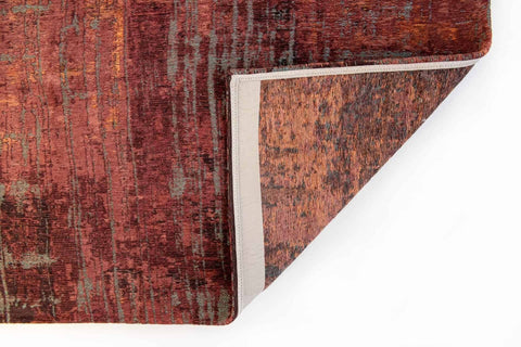 Louis De Poortere Rug Atlantic Streaks 9125 Nassau Red