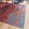 Louis De Poortere Rug Atlantic Streaks 9125 Nassau Red