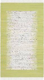SAFAVIEH Modern Rug for Living Room, Dining Room, Bedroom Montauk Collection, Short Pile, in Ivory and Teal