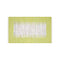 SAFAVIEH Modern Rug for Living Room, Dining Room, Bedroom Montauk Collection, Short Pile, in Ivory and Teal