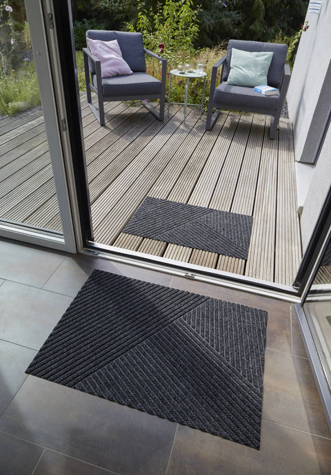 Wash+dry Striped Indoor/Outdoor Doormat