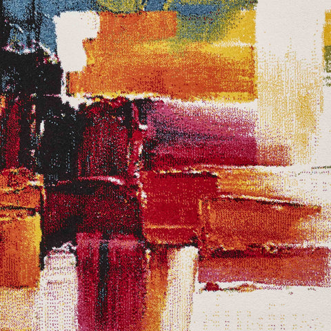 Think Rugs Sunrise Abstract Multi Rug 20752
