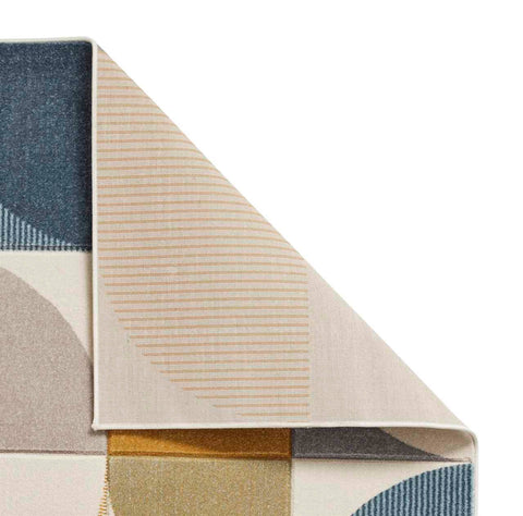 Matrix FE663 Modern Geometric Hand Carved Rug