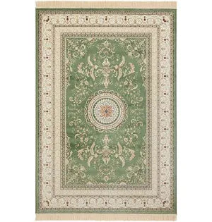 Antik Negar Tufted Green Rug