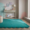 Dunelm Milo Scallop Plain Wool Rug