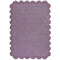 Dunelm Milo Scallop Plain Wool Rug