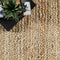 nuLOOM Hand Made Contemporary Modern Simple Braided Jute Area Rug