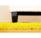 Ebern Designs Gracehill Super Soft Shaggy Vibrant Yellow Rug