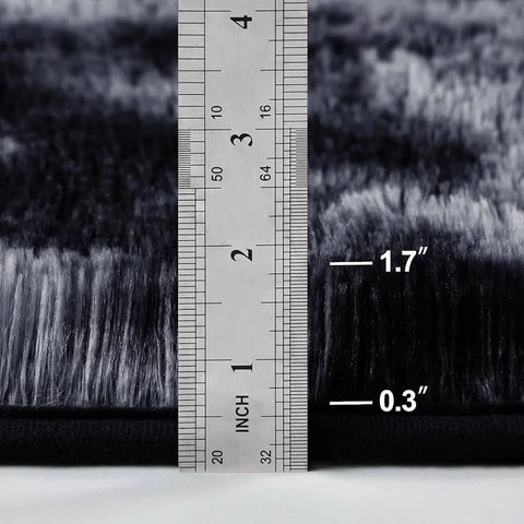 Oxford Homeware Rugs Living Room Tie-Dye Area Rugs for Bedroom Slip – Modern Super Soft Plush Carpets Fluffy