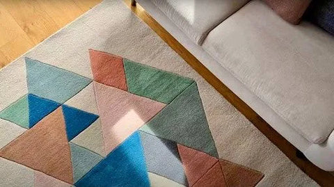 Asiatic Reef RF18 Triangle Multi Rug