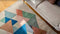 Asiatic Reef RF18 Triangle Multi Rug
