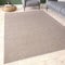 THE Rugs Low Pile Area Rug Solid