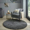 Dunelm Slumber Shaggy Round Rug