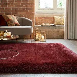Dunelm Jewel Shaggy Art Deco Rug