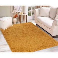 Eggar Gold Shaggy Rug