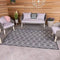 Charles Bentley Diamond Weatherproof Outdoor Rug