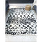 Scandi Berber G272 Rug White Black