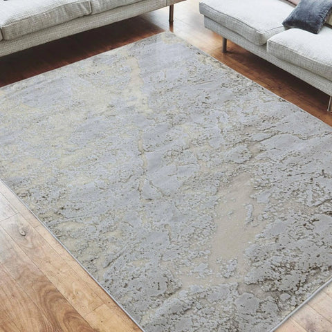 Lord of Rugs Aurora Strata Modern Marbled Rug