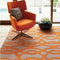 Ebern Designs Louise Hand Tufted Orange Rug