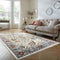 Dunelm Delilah Floral Traditional Rug