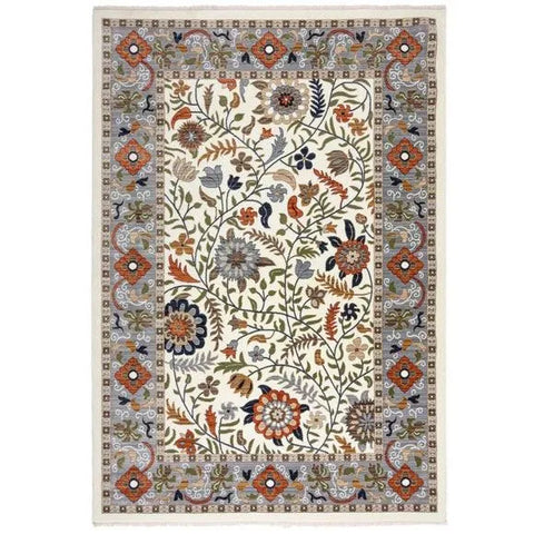 Dunelm Delilah Floral Traditional Rug