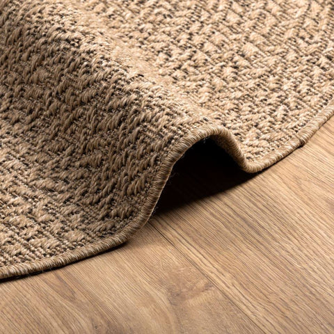 vidaXL Rug ZIZUR 240x340 cm Jute Look Indoor and Outdoor