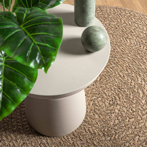 vidaXL Rug ZIZUR 240x340 cm Jute Look Indoor and Outdoor