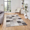 Think Rugs Milano 20623 Beige Geometric Rug