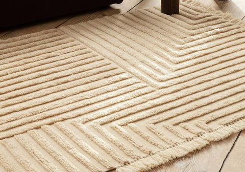 Ferm Living Crease Wool Rug