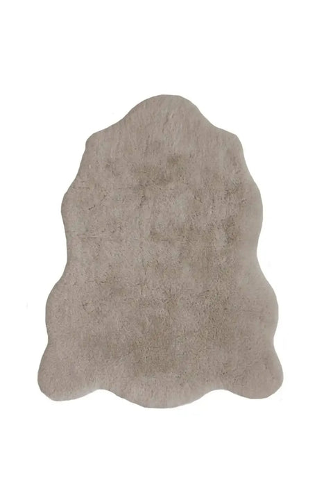 George Homemaker Luxury Fur Shaped Rug
