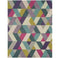 Asiatic Funk Chevron Rug - 120 x 170cm - Blue, Green - Hand Tufted, Wool Rug - FUNK106-01-120170