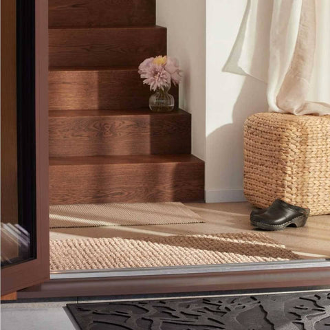 Dixie Fiona jute rug grey