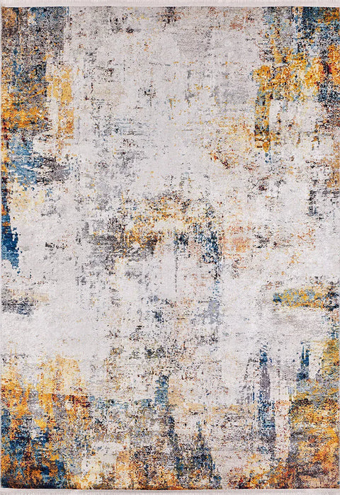 Chromatic Kaleidoscope Washable Rug JR1483