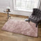 Sienna Large Soft Shaggy Floor Rug Mat Runner Carpet 5cm Non-Shed Pile - Blush Pink, 120 x 170 cm