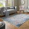 Dunelm Soraya Traditional Rug, Size: 120cm x 160cm (4ft x 5ft), Soraya Blue