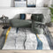 Modern Abstract Rectangle Living Room Area Rug