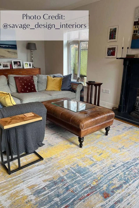 Louis De Poortere Rug Atlantic Montauk Multi 8714 Streaks design