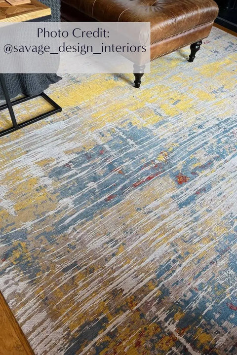Louis De Poortere Rug Atlantic Montauk Multi 8714 Streaks design